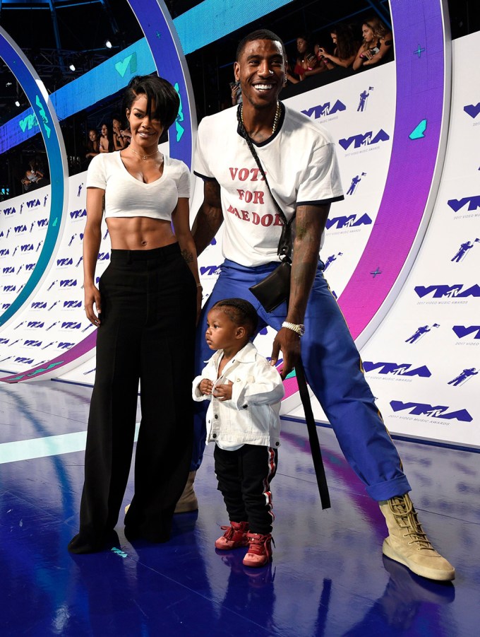 Teyana Taylor & Iman Shumpert At The VMAs