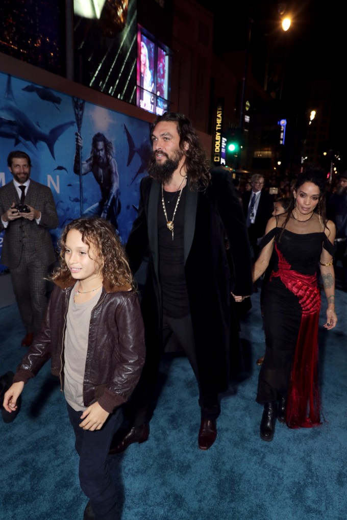 Jason Momoa, Lisa Bonet & Nakoa-Wolf Momoa