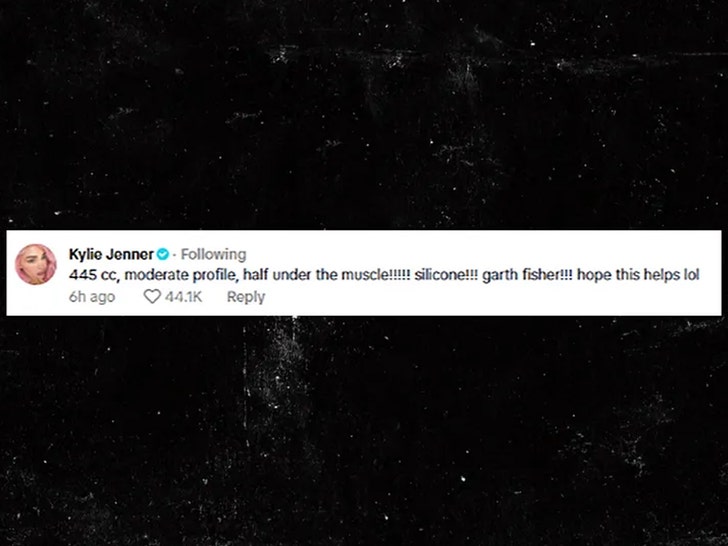 kylie jenner comment