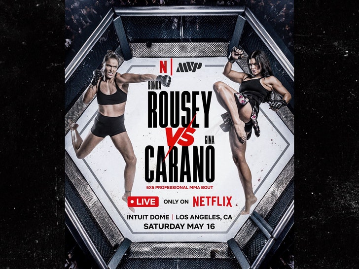ronda rousey and gina carano netflix