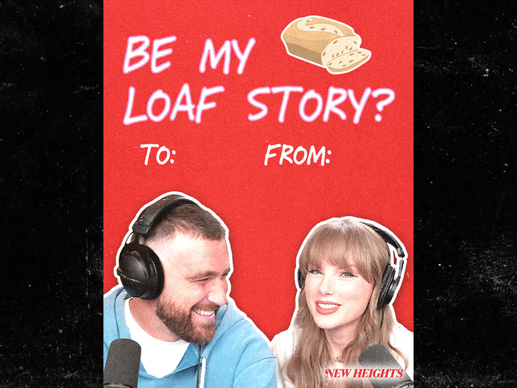 travis kelce taylor swift valentine card 1