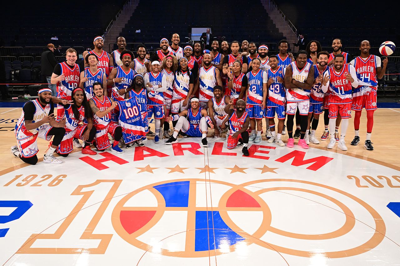 Harlem Globetrotters team picture Harlem Globetrotters