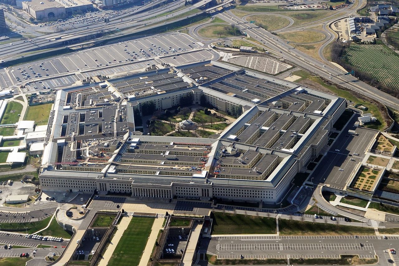 Overview of the U.S. Pentagon building in Washington, D.C. STAFF/AFP via Getty