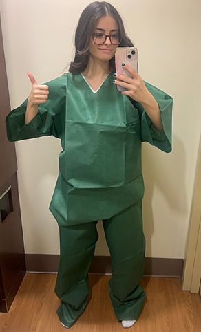 Allie Dashow Allie Dashow gets regular scans to make sure her tumor hasn't metastasized. Courtesy of Allie Dashow