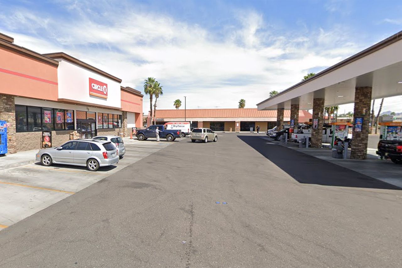 A Circle K location. google maps