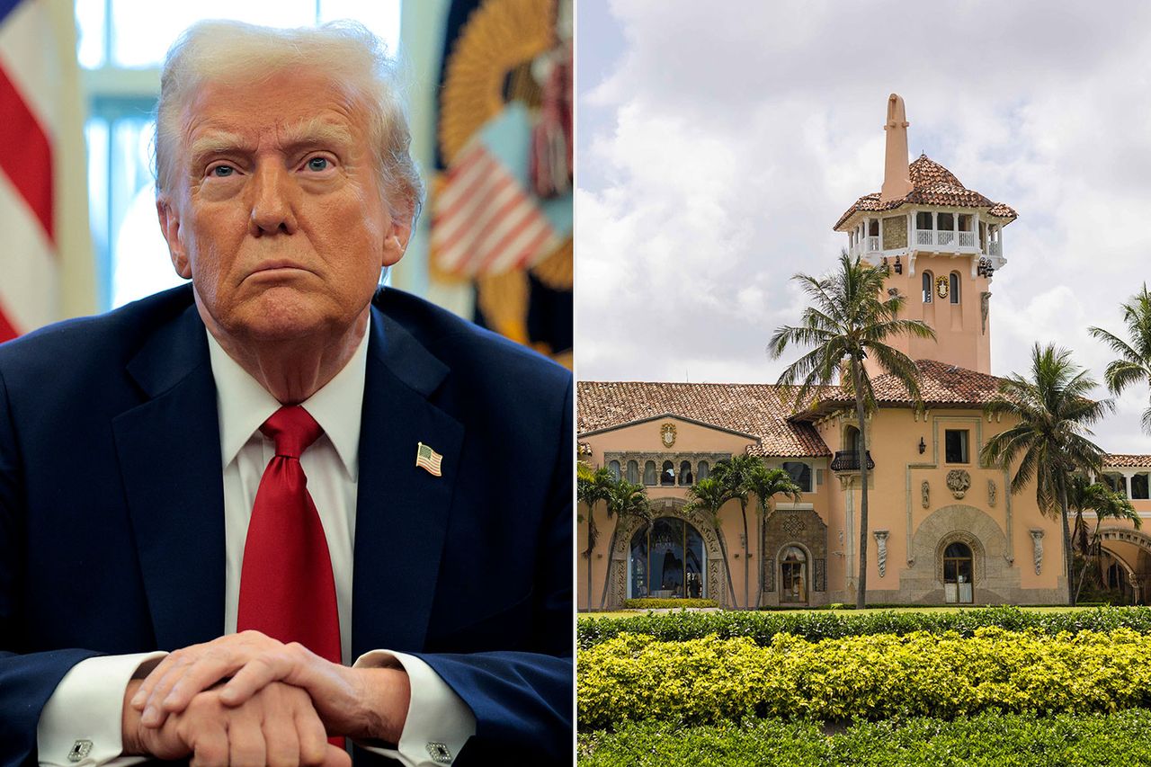 U.S. President Donald Trump Donald Trump, Mar-a-Lago. Chip Somodevilla/Getty;Saul Martinez/Getty