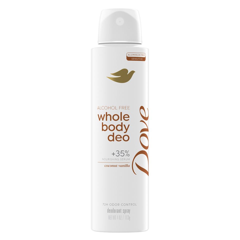 Dove Whole Body Deo in Coconut Vanilla Dove