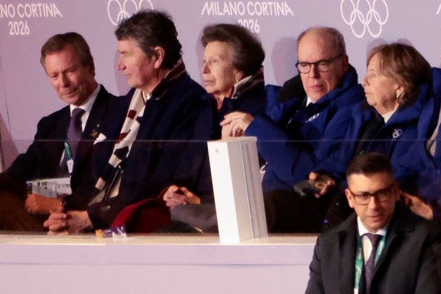 Princess Anne at the Olympics on Feb. 6, 2026 Jean Catuffe/Getty