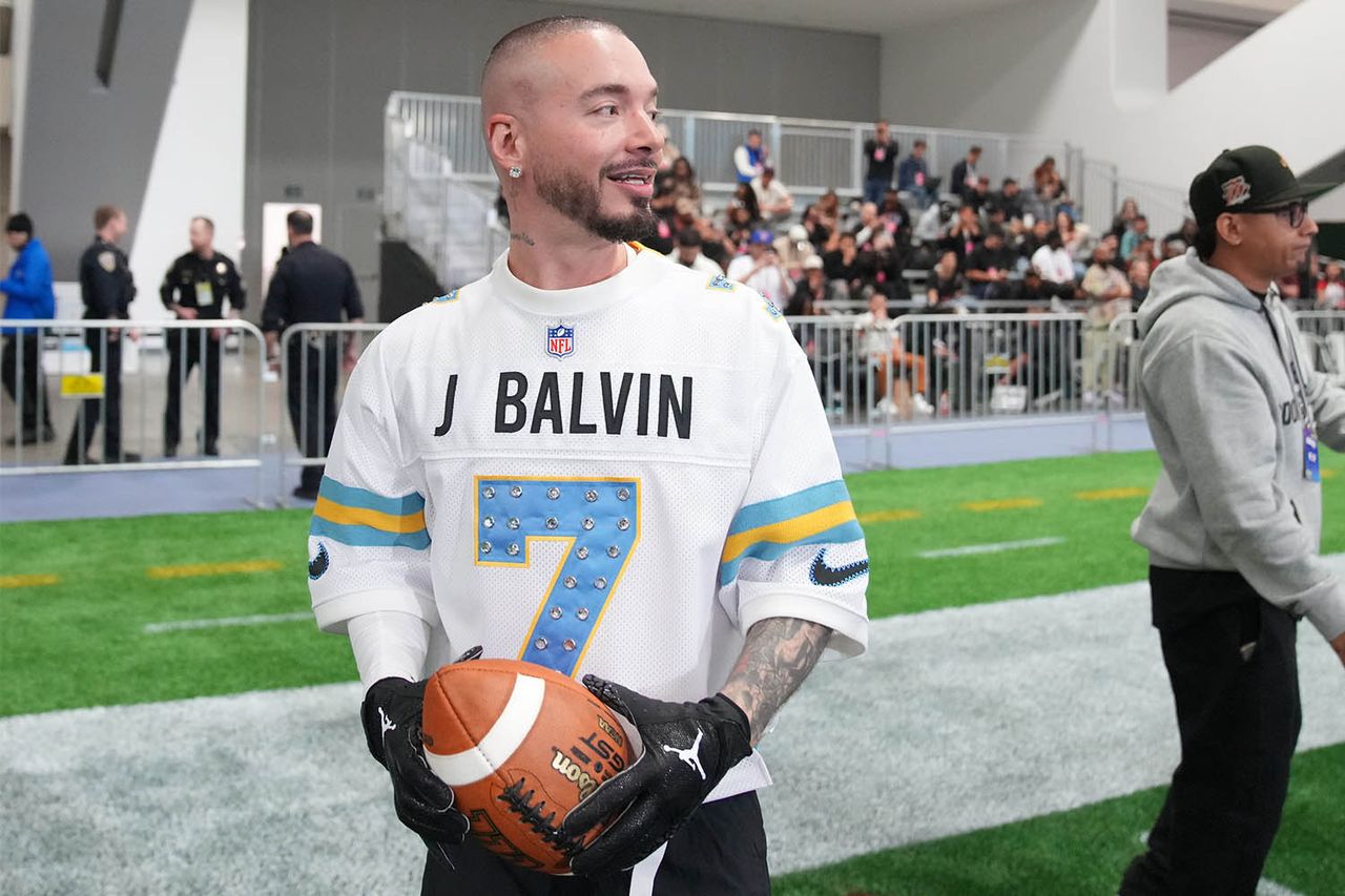 J Balvin Sean Ryan/AP Content Services for the NFL