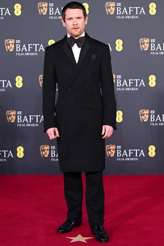 Jack O'Connell attends the EE BAFTA Film Awards 2026 at The Royal Festival Hall on February 22, 2026 in London, England. Joe Maher/BAFTA/Gett