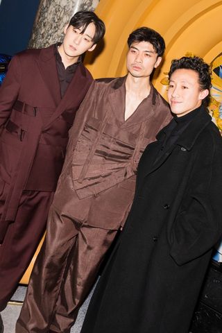 Kevin Woo, Jason Ve, Robert Wun Kevin Woo, Jason Ve, and Robert Wun. Quadir Moore/BFA.com