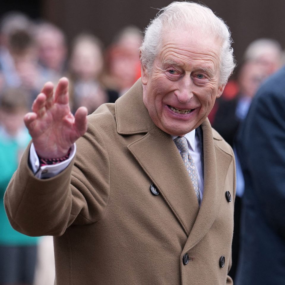 King Charles. Jon Super / POOL / AFP via Getty