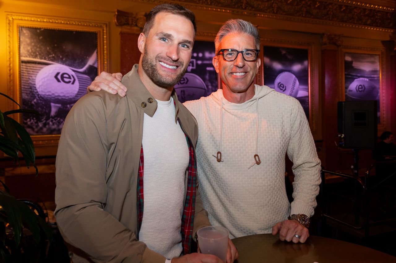 Kirk Cousins and Kevin Burkhardt Excel Sports Management 