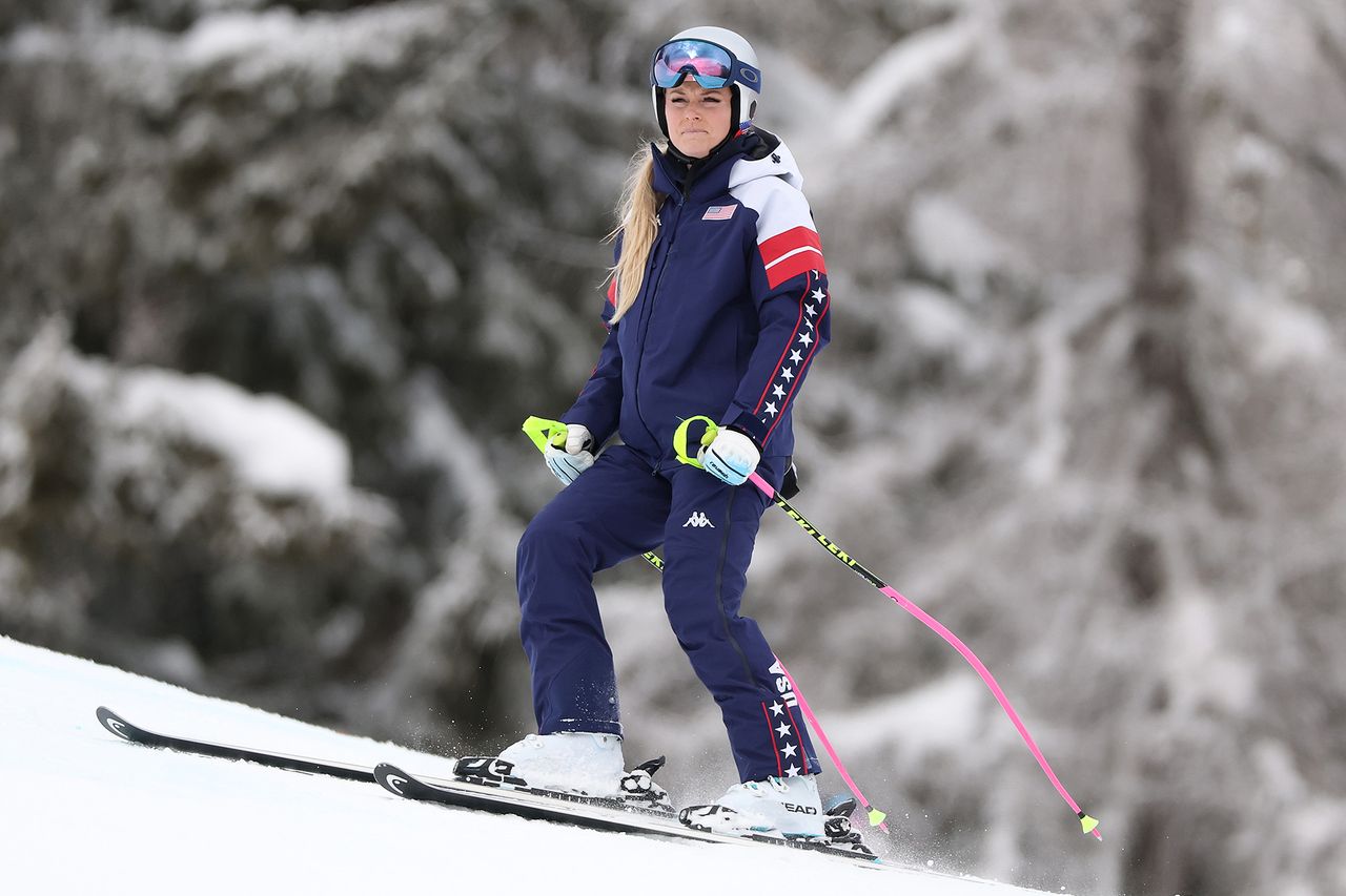 Lindsey Vonn on Feb. 6 Julian Finney/Getty 