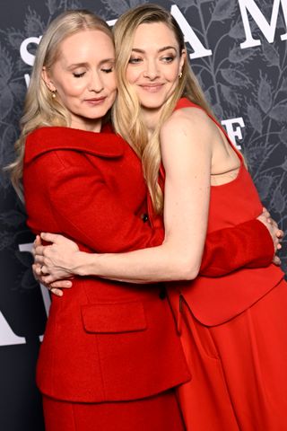 Mona Fastvold and Amanda Seyfried Gareth Cattermole/Getty