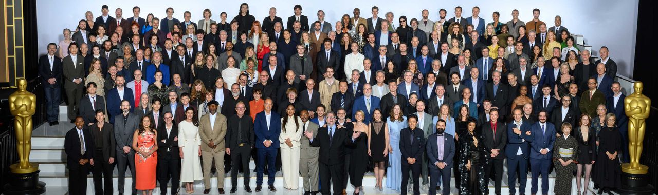 The full 2026 Oscars class photo Richard Harbaugh/The Academy