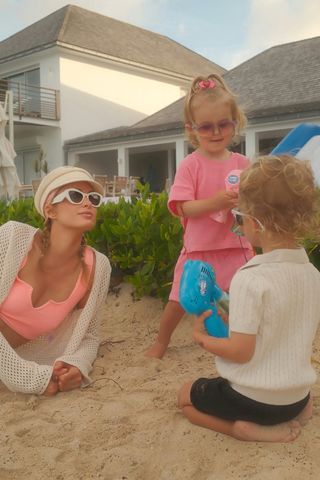 Paris Hilton and her kids Paris Hilton/Instagram