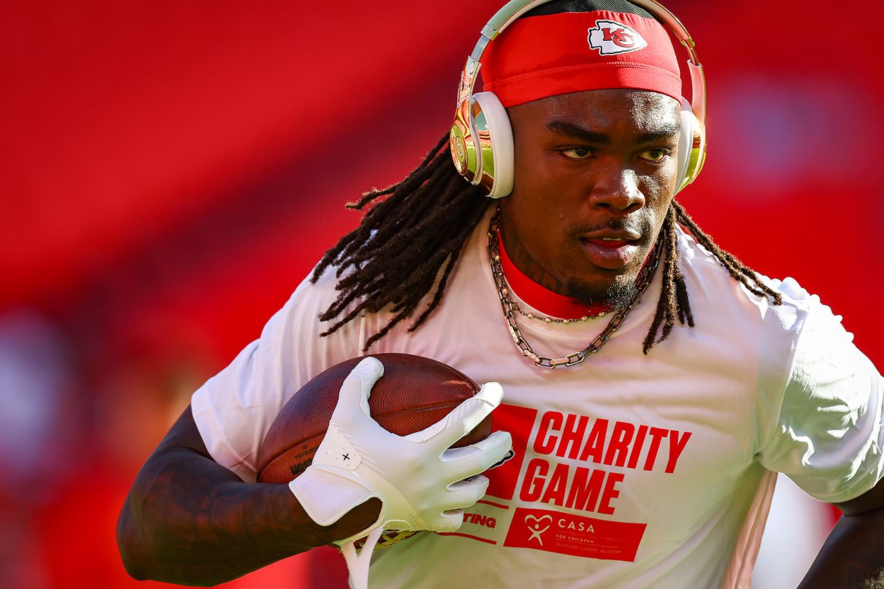 Rashee Rice Rashee Rice in August 2025 David Eulitt/Getty