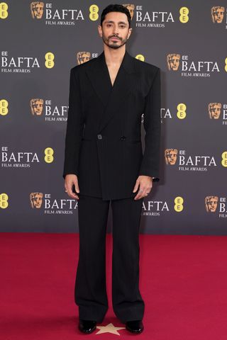 Riz Ahmed attends the EE BAFTA Film Awards 2026 at The Royal Festival Hall on February 22, 2026 in London, England Dominic Lipinski/Getty