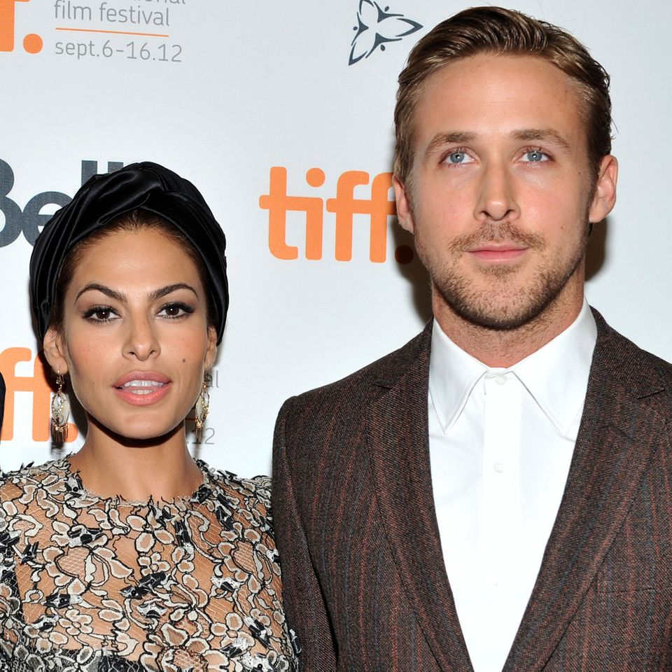 Eva Mendes and Ryan Gosling