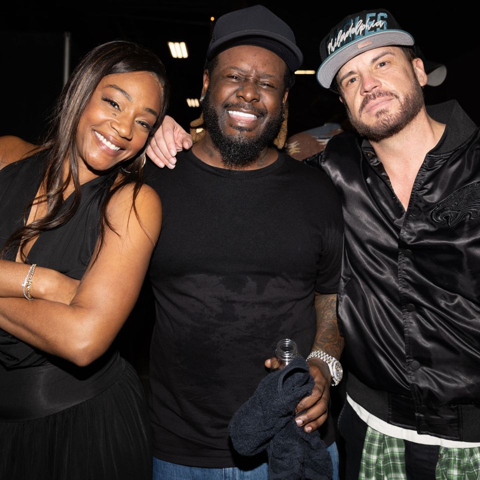 Tiffany Haddish, T-Pain and David Osokow Miikka Skaffari/Getty