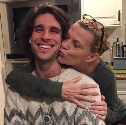 Vanna White and her son Nikko Santo Pietro and Vanna White in 2017 Vanna White/Instagram
