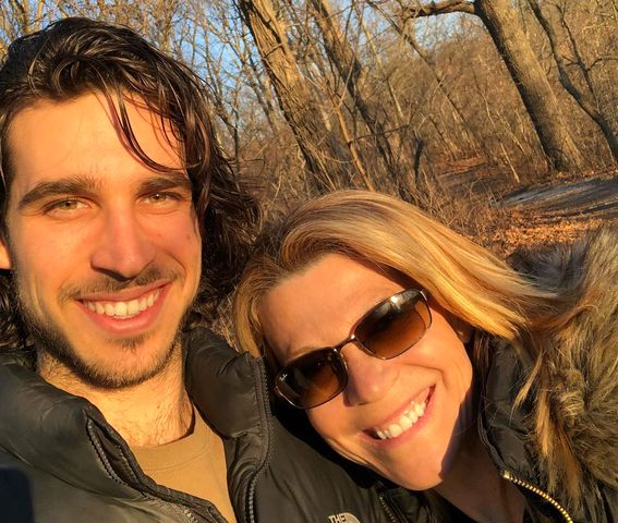 Vanna White and her son Nikko Santo Pietro and Vanna White in 2018 Vanna White/Instagram