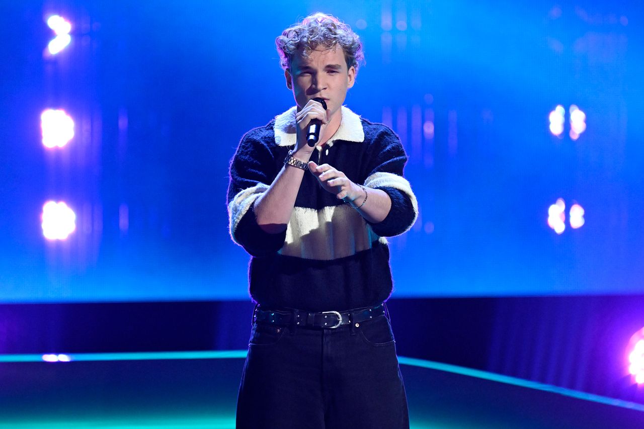 Aiden Ross on The Voice. Aiden Ross on The Voice. Griffin Nagel/NBC via Getty