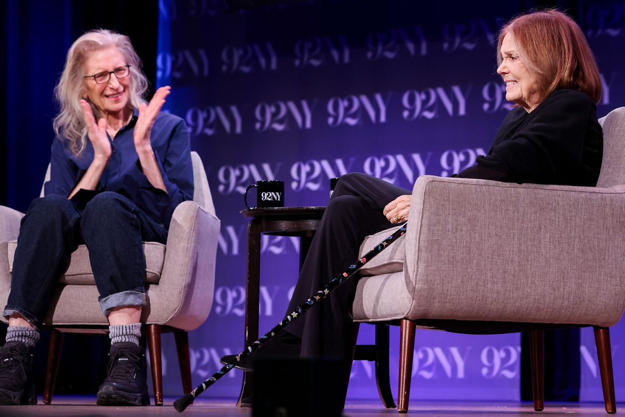 Annie Leibovitz and Gloria Steinem appeared at 92NY on 2.11.26 in a conversation and presentation about Annie's new, 2-volume book, Women Annie Leibovitz and Gloria Steinem Michael Priest Photography