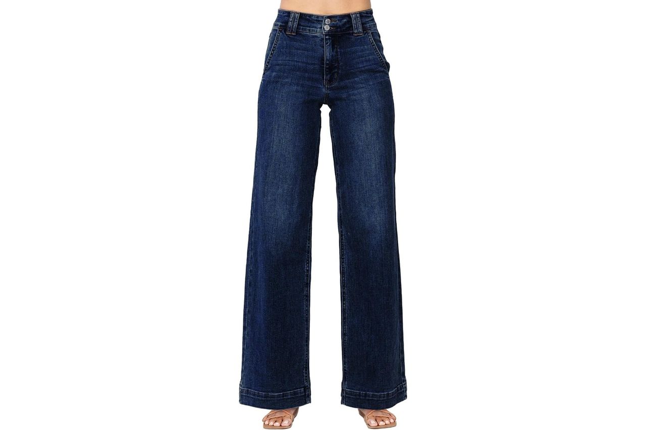 asylish womens high waisted wide leg straight jeans Credit: Amazon