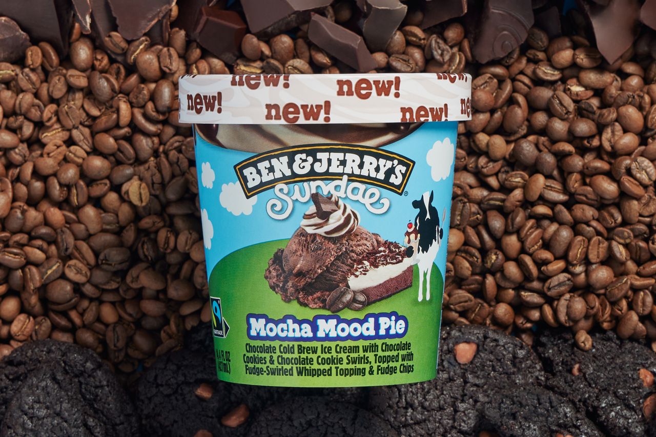 Mocha Mood Pie Ben & Jerry's 