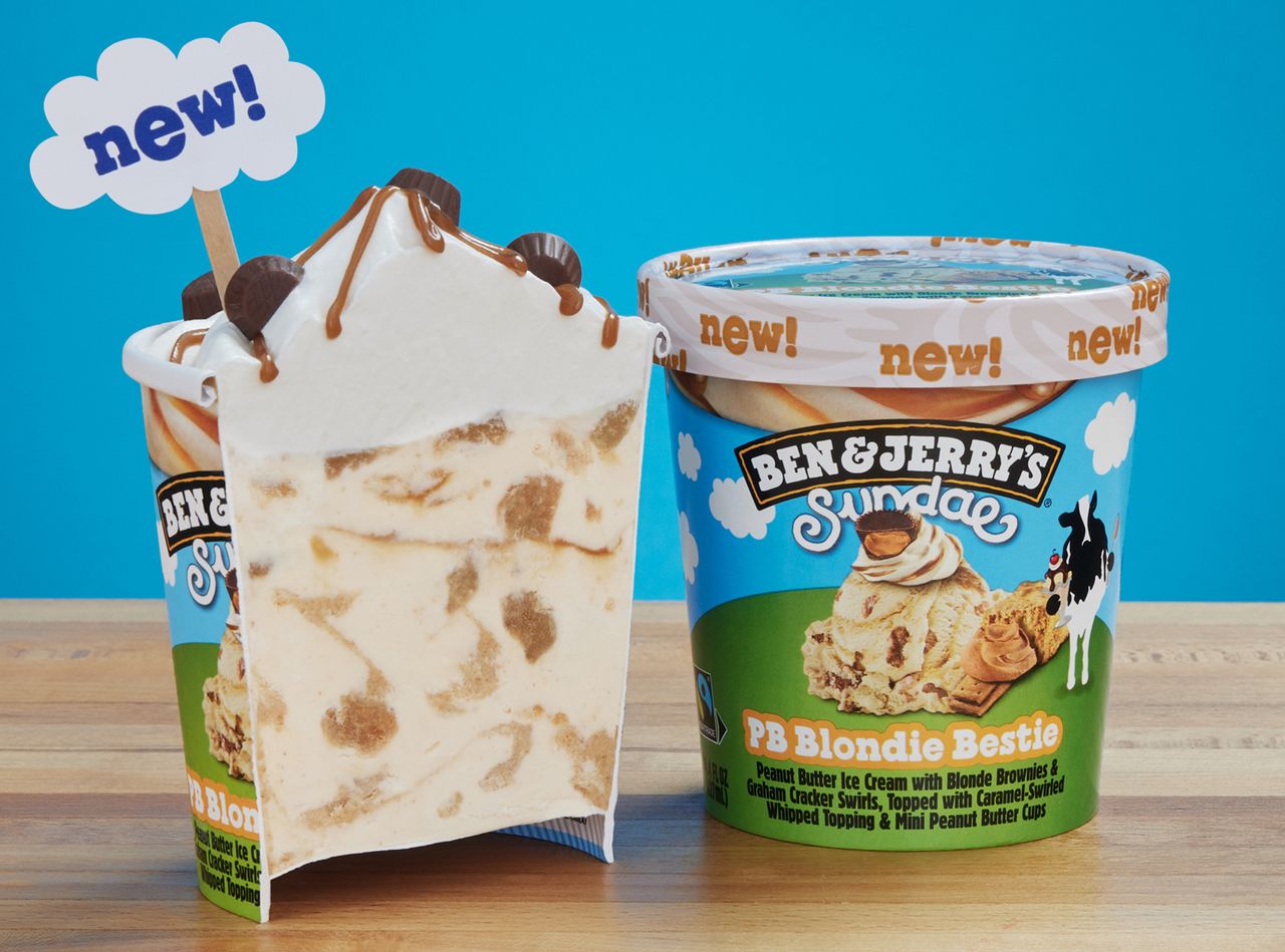 PB Blondie Bestie Ben & Jerry's 