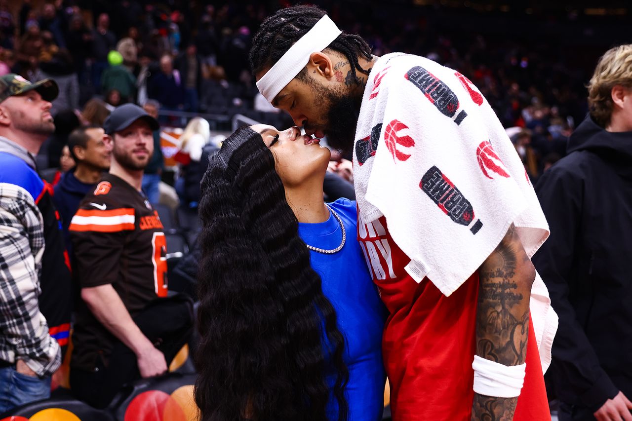 GloRilla and Brandon Ingram. Cole Burston/Getty 