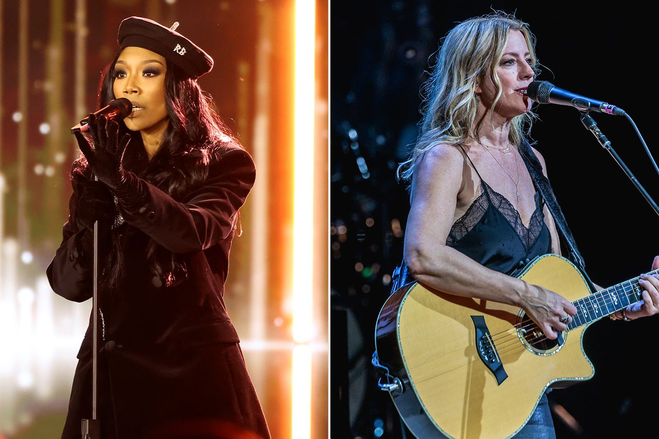 Brandy performs at the Recording Academy Honors Black Music Collective event on January 29, 2026 in Los Angeles, California ; Sarah McLachlan performs during the Fumbling Towards Ecstasy 30th Anniversary Tour on November 08, 2025 in Toronto, Ontario. Brandy performs at the Recording Academy Honors Black Music Collective event on January 29, 2026 in Los Angeles, California ; Sarah McLachlan performs during the Fumbling Towards Ecstasy 30th Anniversary Tour on November 08, 2025 in Toronto, Ontario. JC Olivera/Billboard via Getty ; Mathew Tsang/Getty