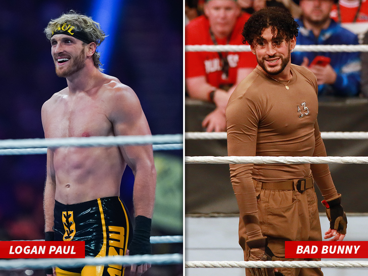 logan paul bad bunny split sub getty
