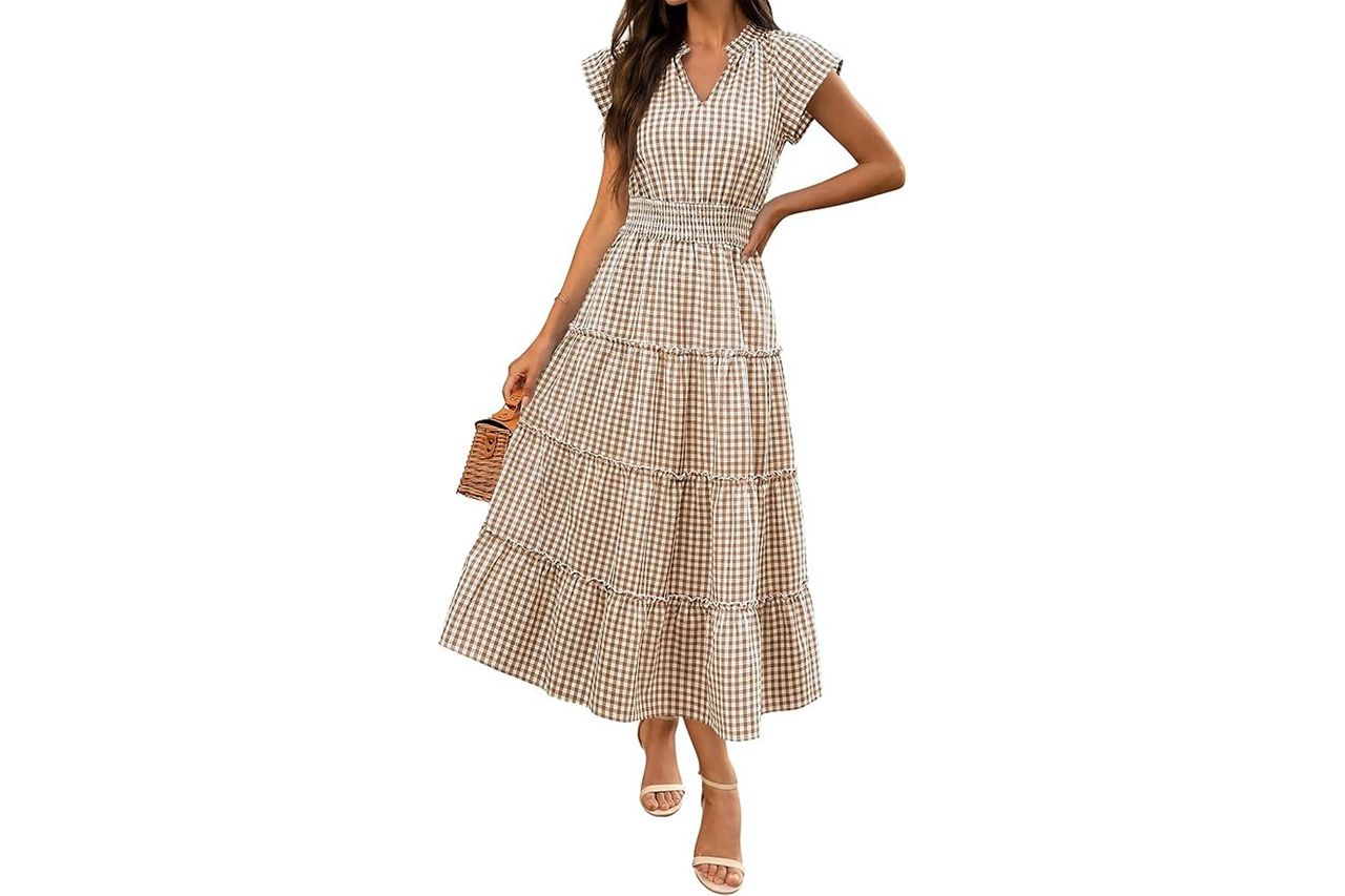 Caracilia Womens Summer Maxi Dresses Casual Credit: Amazon