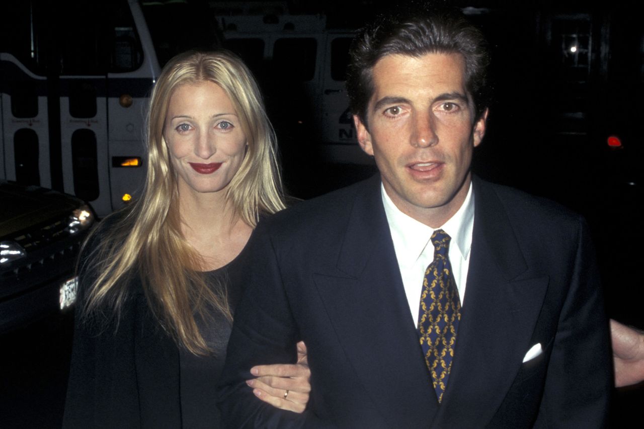 John F Kennedy Jr. and Carolyn Bessette at the 2nd Anniversay Party of George Magazine on November 5, 1997 in New York City John F Kennedy Jr. and Carolyn Bessette at the 2nd Anniversay Party of George Magazine on November 5, 1997 in New York CityCredit: Ron Galella Collection via Getty
