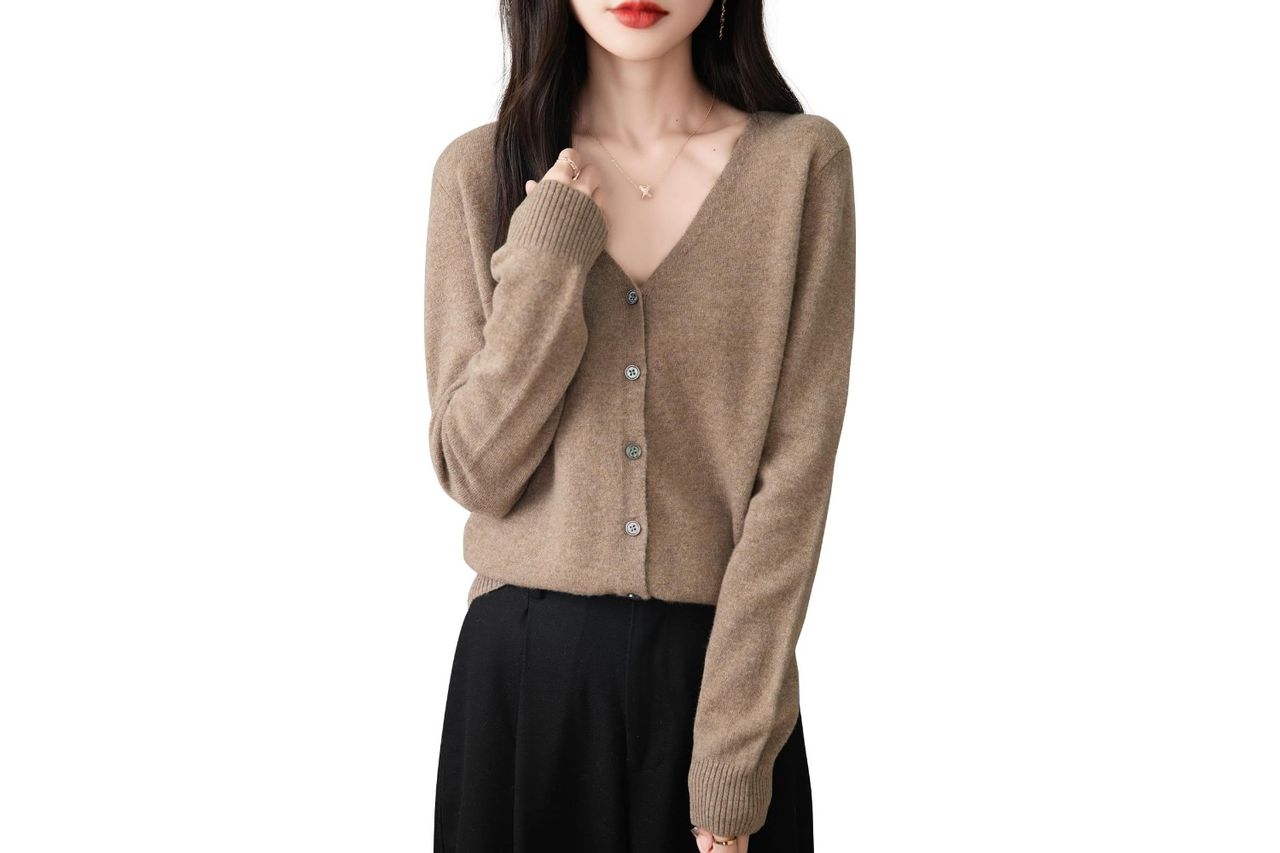 Chanyarn Merino Wool Cardigan Amazon