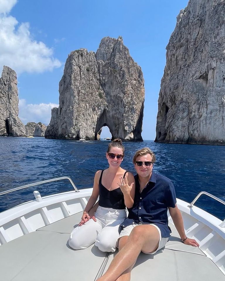 Charlie McAvoy; Kiley McAvoy Charlie McAvoy and Kiley Sullivan Charlie McAvoy/Instagram