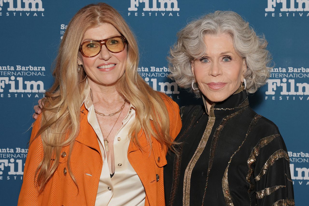 Connie Britton and Jane Fonda Rebecca Sapp/Getty
