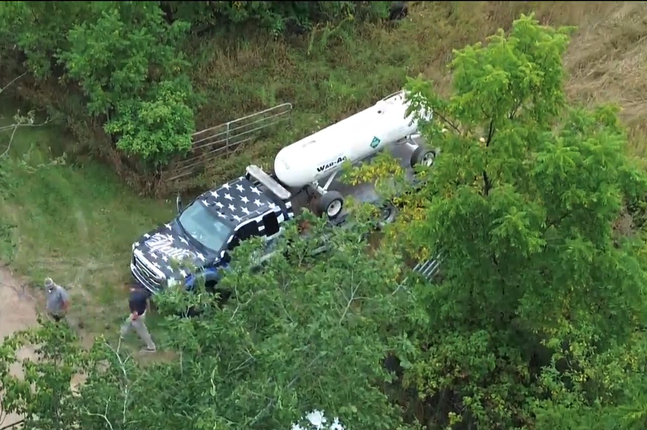 Tank where Dee's body was found CBS Detroit/YouTube