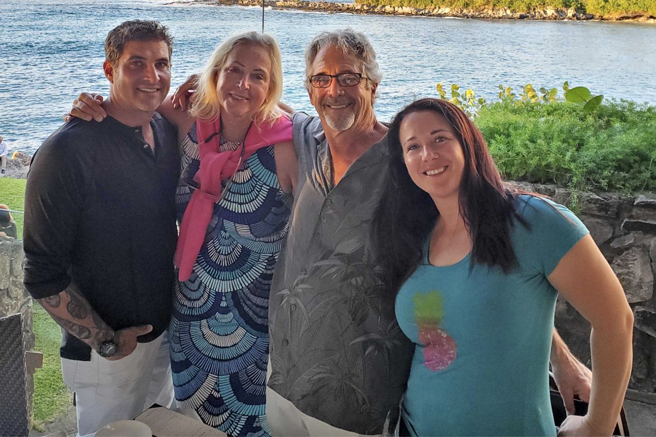 Dan Serafini, Wendy Wood, Gary Spohr and Erin Spohr Courtesy Adrienne Spohr