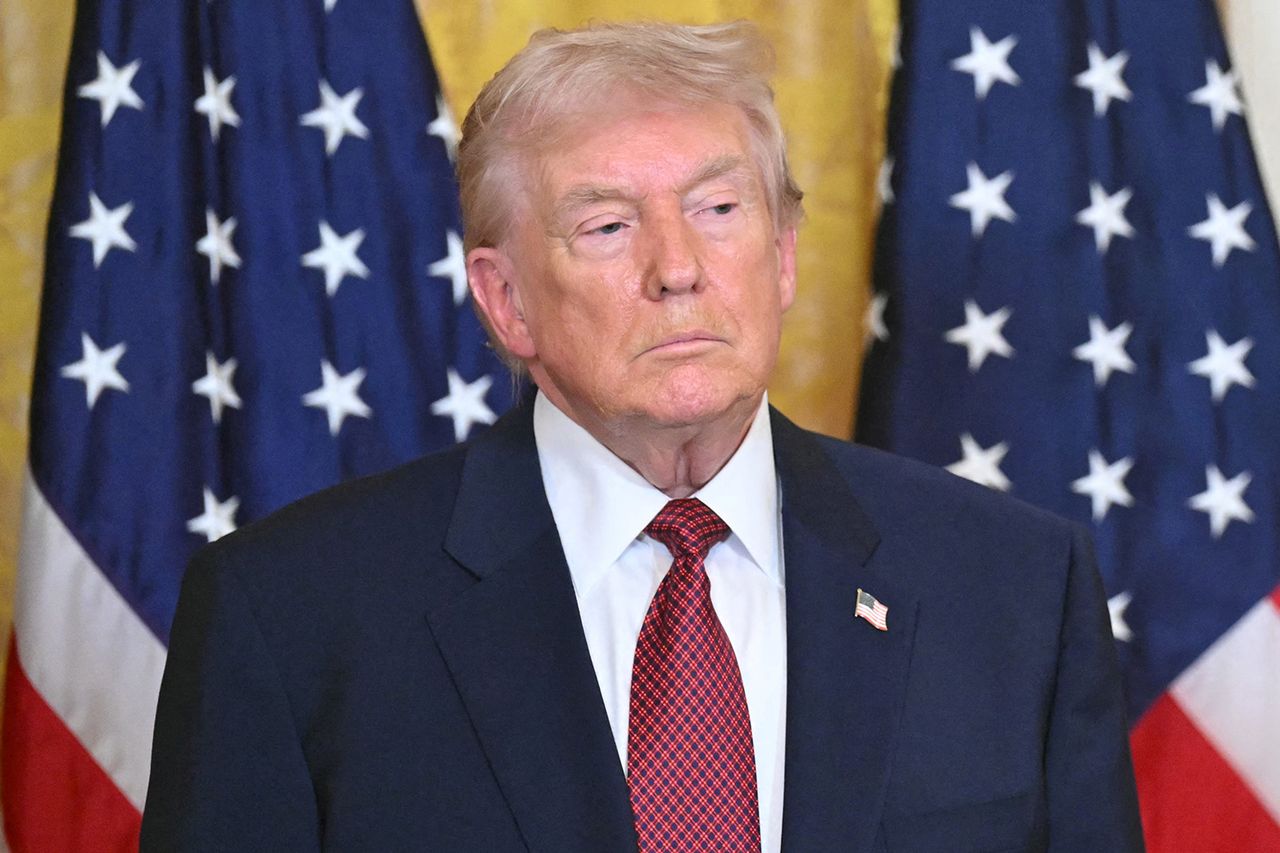 Donald Trump at the White House in Washington, DC, on February 11, 2026. SAUL LOEB / AFP via Getty
