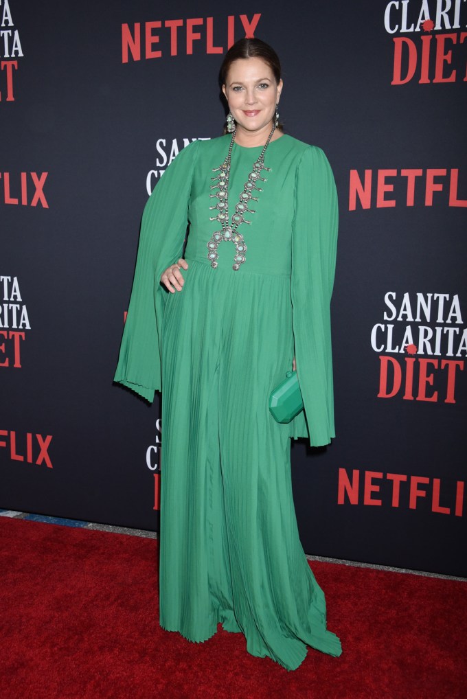 Drew Barrymore at the Season 3 Premiere of ‘Santa Clarita Diet’