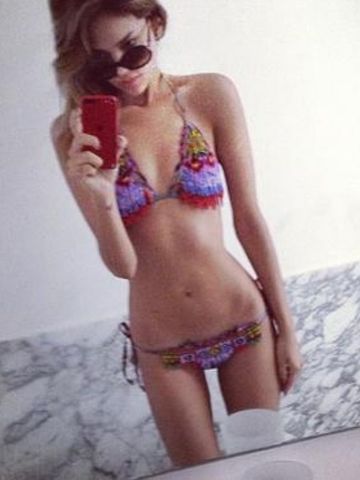 Eiza González shared photos from her ongoing struggle with body image.Credit: Eiza Gonzalez/Instagram