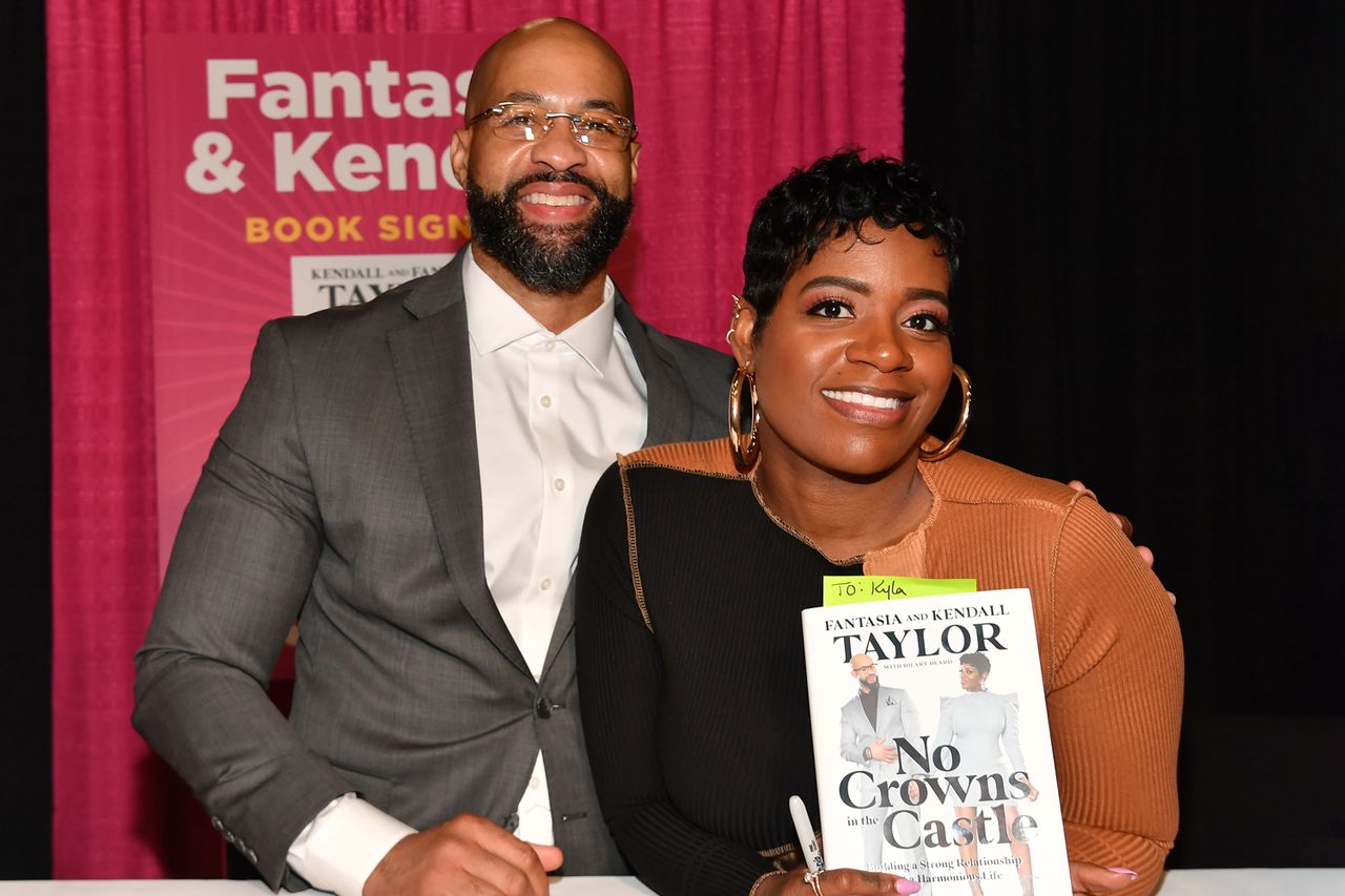 Kendall Taylor and Fantasia Barrino in 2022. Paras Griffin/Getty