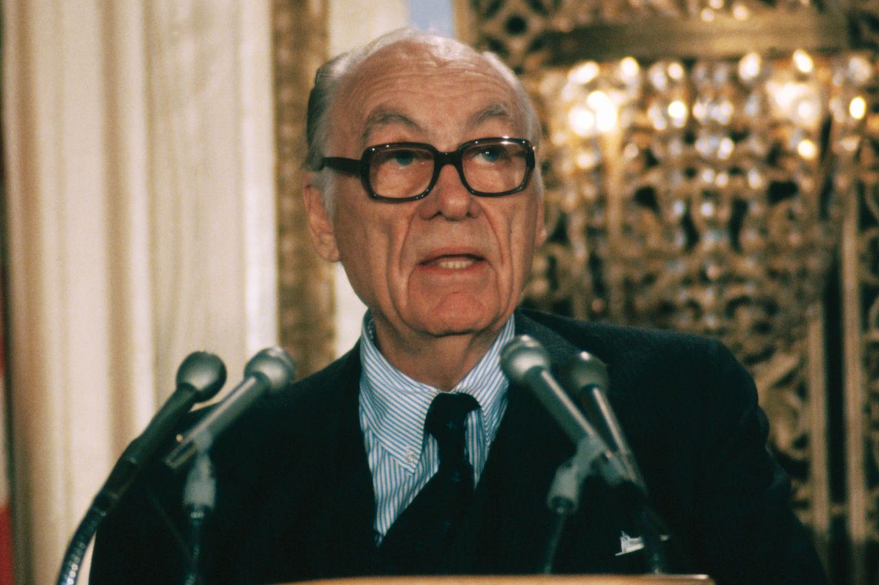 Dr. George Gallup, founder of the American Institute of Public Opinion, which later evolved into Gallup Getty