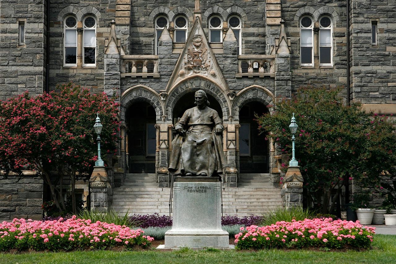 Georgetown University campus on August 15, 2006 in Washington, DC. Alex Wong/Getty