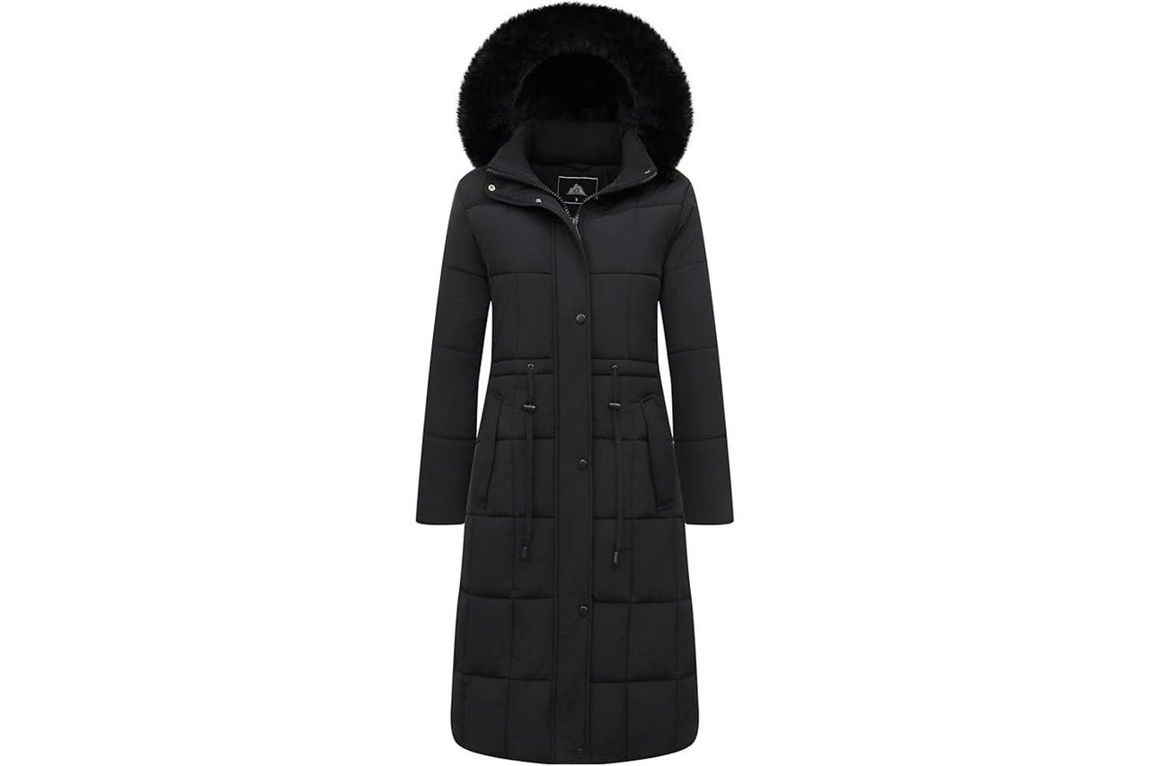 goldladies womens winter coat long waterproof parka Credit: Amazon