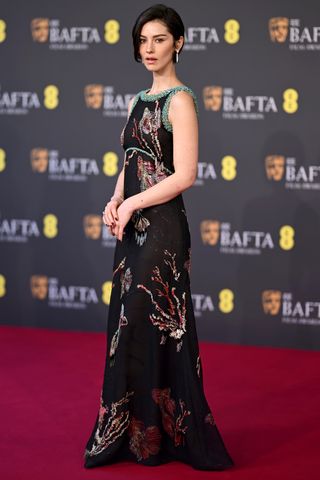 Gracie Abrams attends the 2026 EE BAFTA Film Awards at The Royal Festival Hall on February 22, 2026 in London, England. Samir Hussein/WireImage